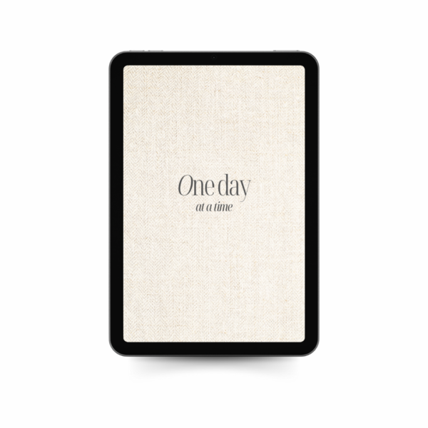 2025 One Day At A Time Journal