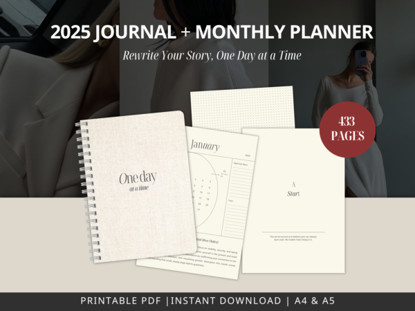 2025 One Day At A Time Journal - Image 4